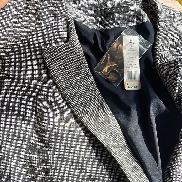 Theory Tamala K Power Blazer Jacket NEW $435 - Picture 4 of 5